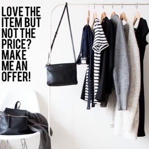 Don’t like the price? Make me an offer!